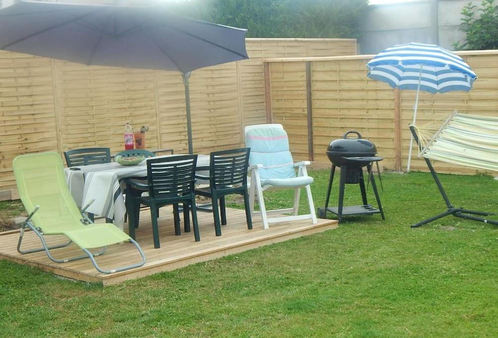 St Malo Maison Avec Jardin Proche Gare Plage Intramuros Chien Admis Parking Gratuit Saint-Malo Luaran gambar